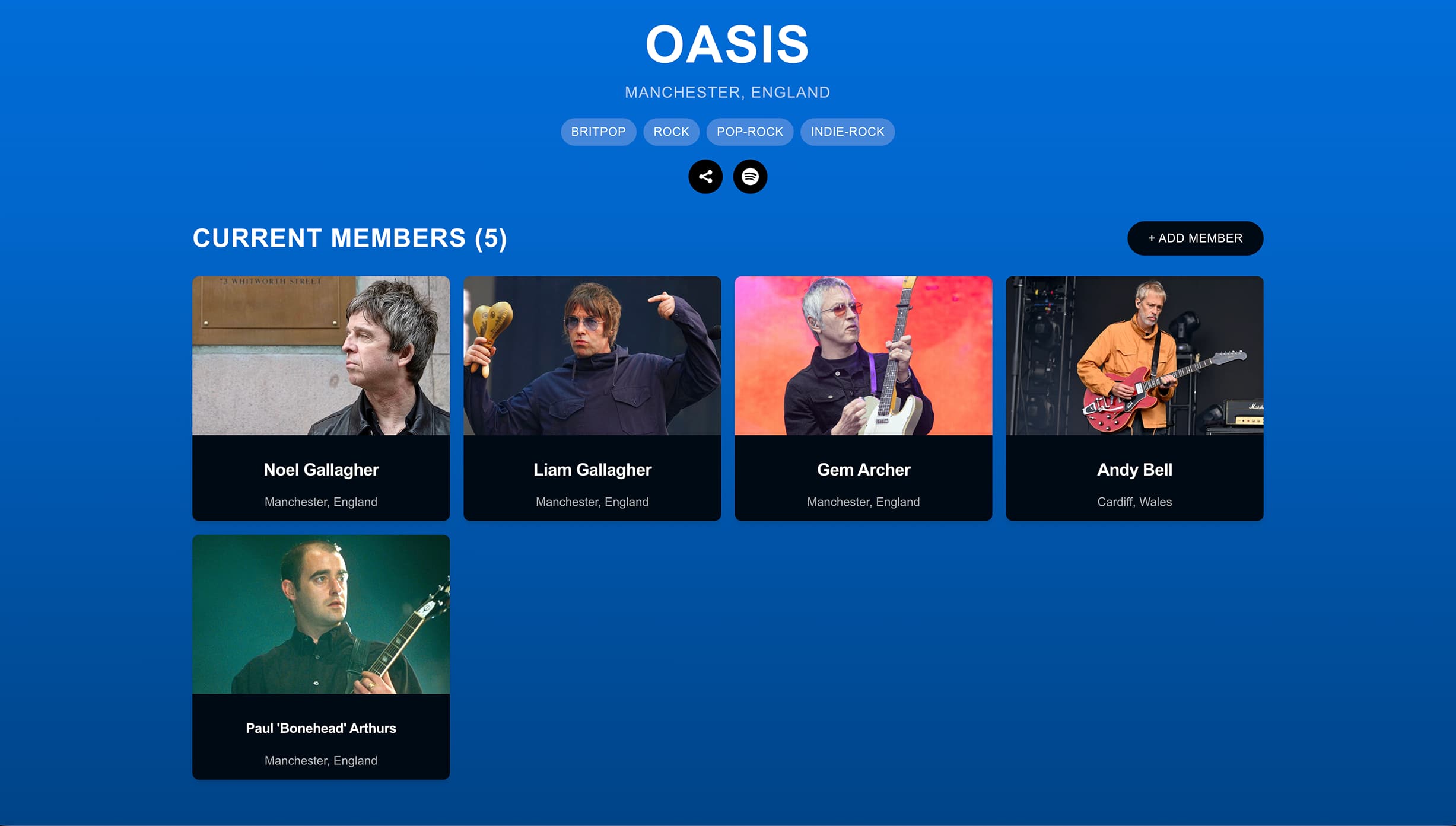 Orchestra platform screenshot