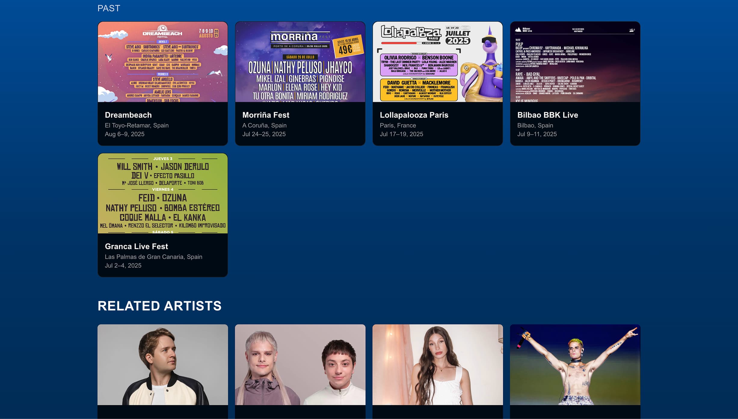 Orchestra platform screenshot